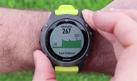 garmin fenix 5 pulsaciones 24x7