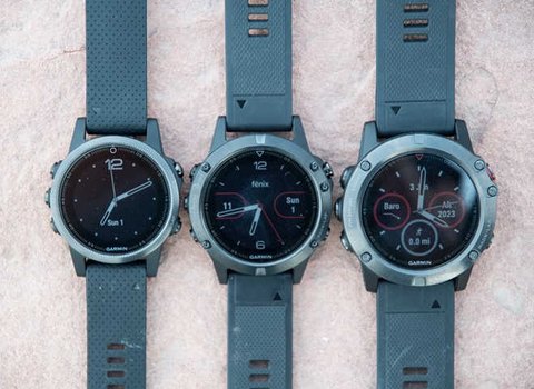 garmin fenix5 fenix5s fenix5x diferencia tamano