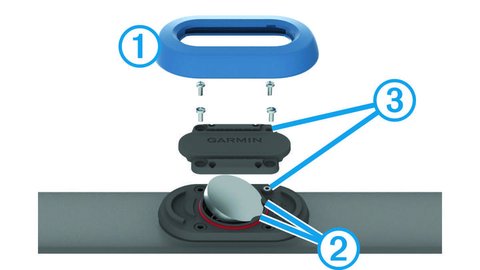 como cambiar pila hrm swim