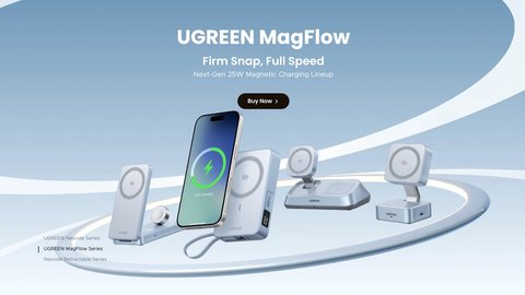lanzamiento ugreen magflow qi2