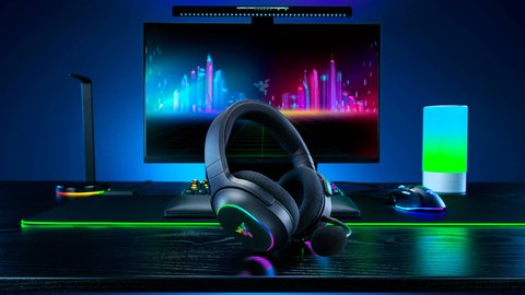 razer presenta unos nuevos auriculares inalámbricos para el gaming y el día a día los razer barracuda x chroma