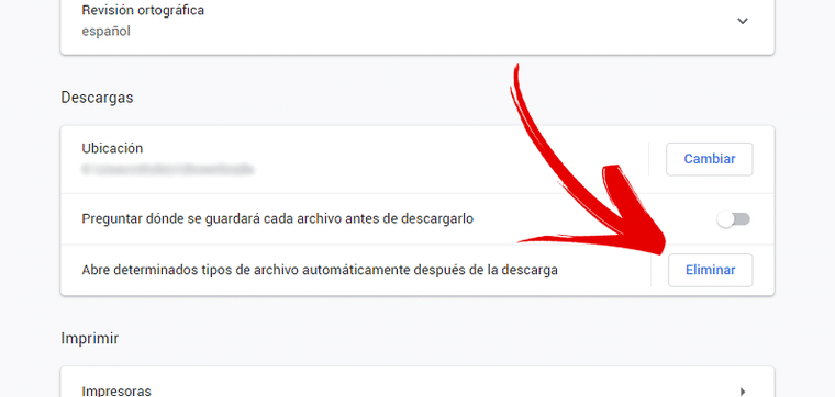 impedir chrome abra ficheros automaticamente 2