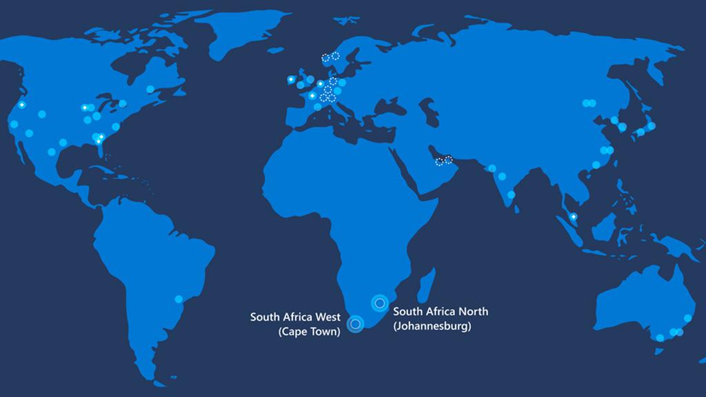 microsoft azure primer gran datacenter africa