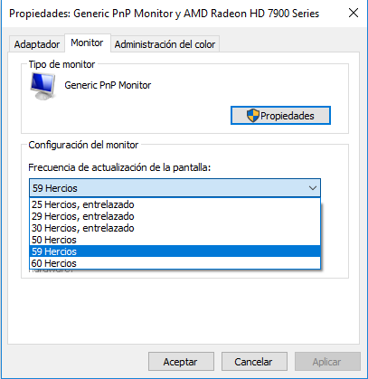 configuracion 59 hz