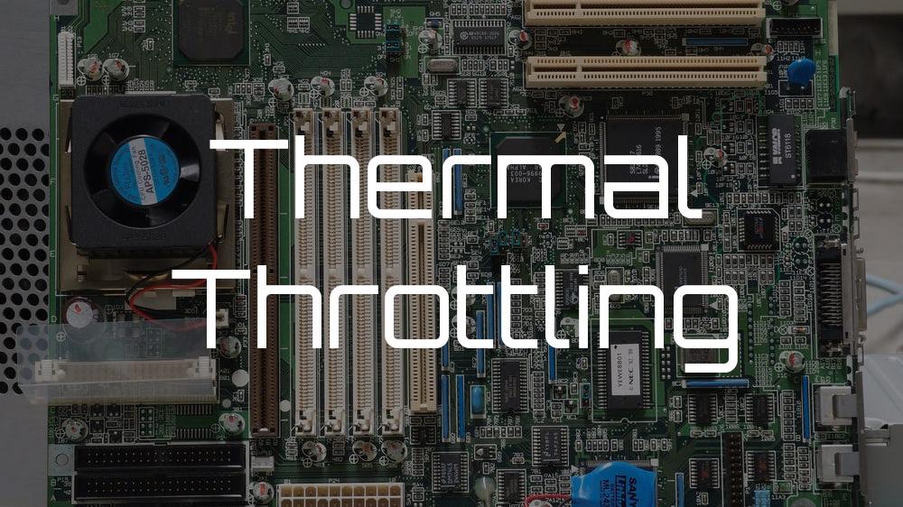 que es thermal throttling