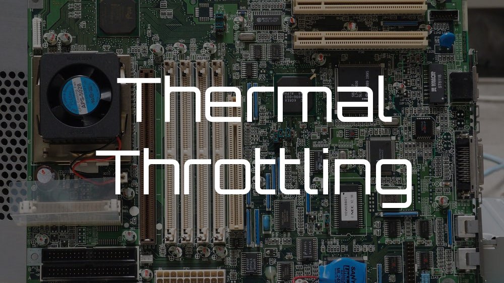 que es thermal throttling