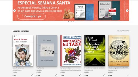 pocketbook abre su tienda online en espana
