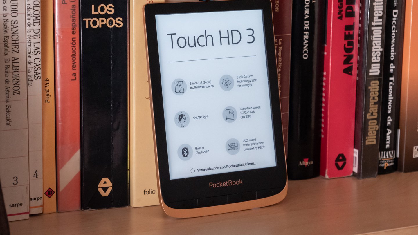 PocketBook Touch HD 3, un buen competidor para el lector de libros  electrónicos de