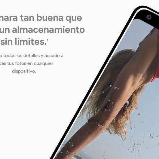 almacenamiento ilimitado pixel