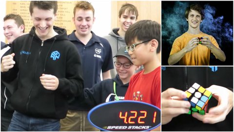 feliks zemdegs vuelve a pulverizar el récord del mundo del cubo de rubik